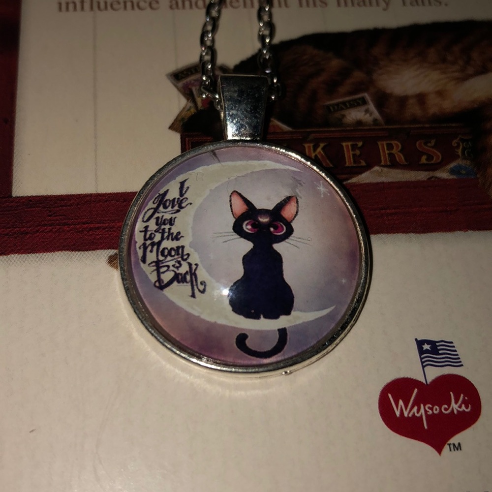 Love you to the moon and back necklace